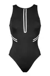 Lidea musta uimapuku vetoketjulla - Uimapuvut - 044780 - 2