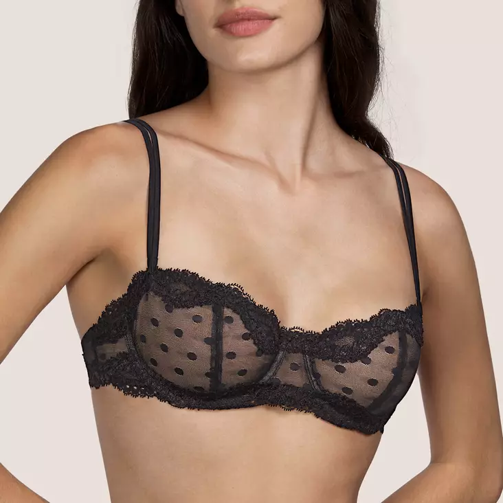 Andres Sarda mustat balconetteliivit - Balconette rintaliivit - 046460 - 1