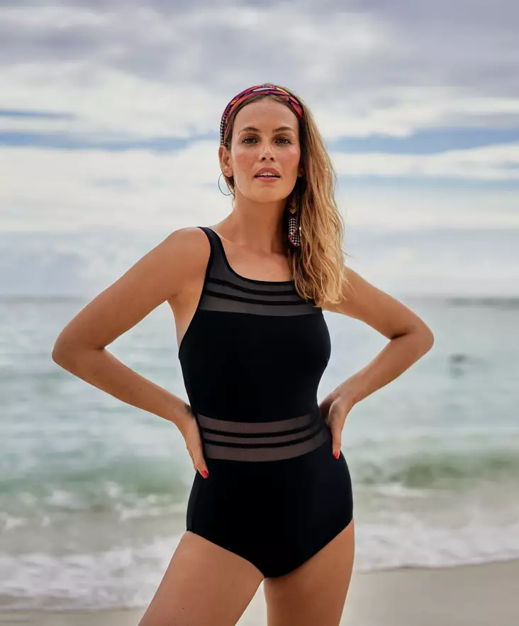 Anita musta uimapuku proteesitaskuilla - Proteesiuimapuvut - 043270 - 1