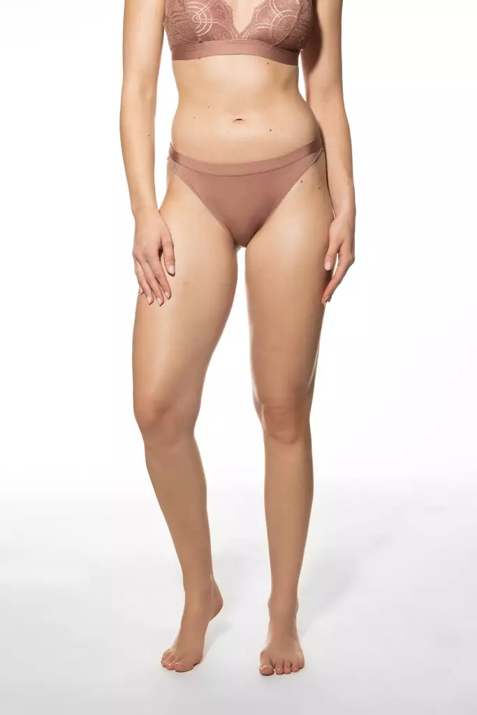 Mey ruskeat, pitsiset housut - Brazilian-alushousut - 046490 - 1