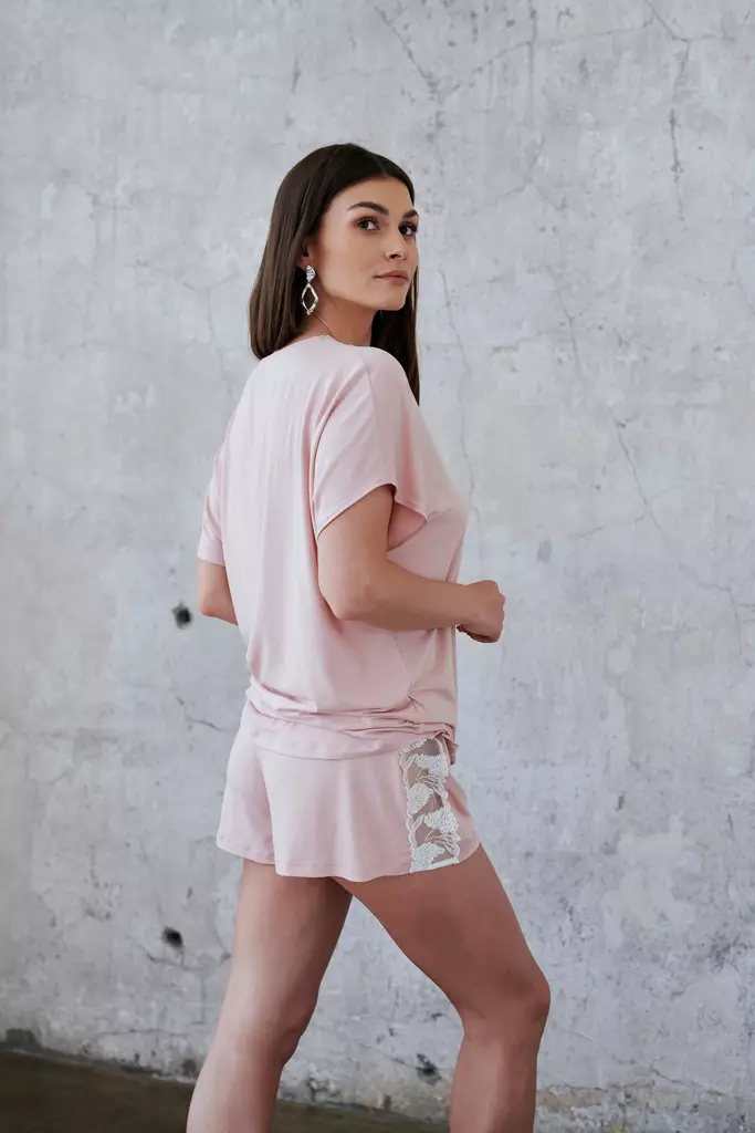 OH!Zuza shortsipyjama pitsisomisteilla - Pyjamat - 044920 - 1