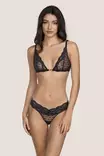 Andres Sarda mustat kevyet rintaliivit - Bralette - 046461 - 2