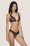 Andres Sarda mustat kevyet rintaliivit - Bralette - 046461 - 3