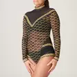 PrimaDonna musta-kultainen body - Bodyt - 046261 - 4