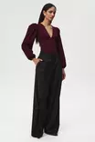 Undress Code viininpunainen body - Bodyt - 047981 - 3