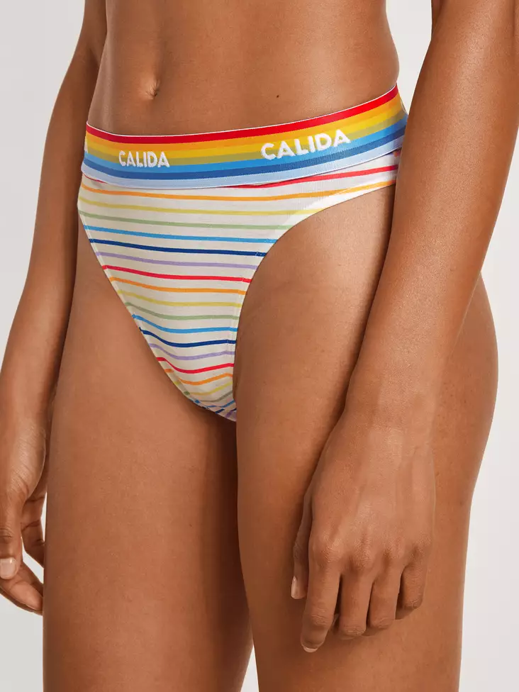 Calida raidalliset alushousut - Tai-alushousut - 045921 - 1