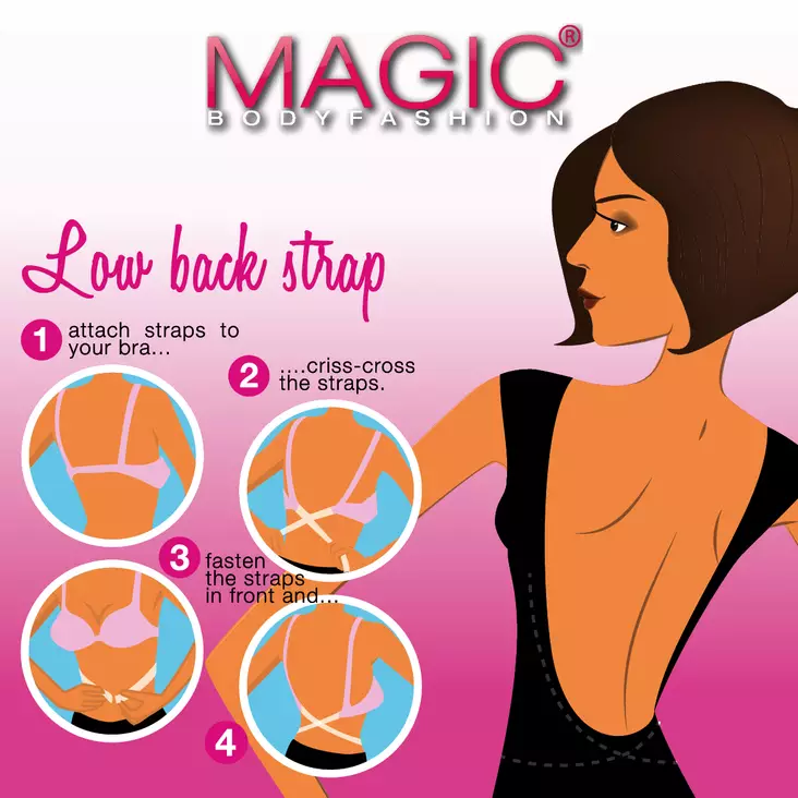 Magic silikoninen lisänauha liiveihin - Rintaliivitarvikkeet - 004861 - 1