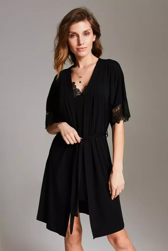 Vanilla lyhyt aamutakki - Aamutakit - 044321 - 1