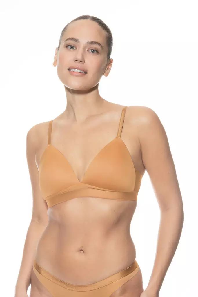 Mey pronssin väriset kaarettomat liivit - Kaarituettomat rintaliivit - 047181 - 1