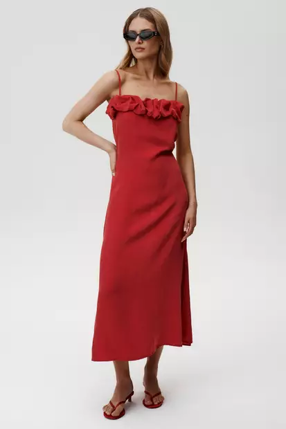 Undress Code punainen mekko - Ranta-asut - 047272 - 1