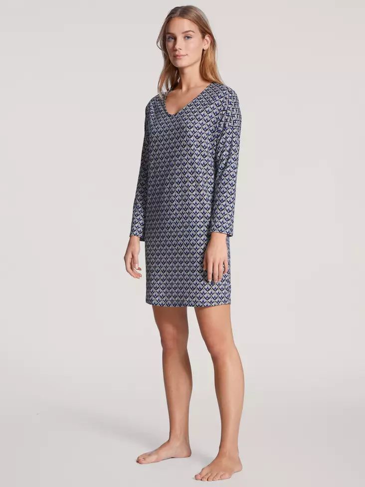 Calida pitkähihainen yömekko - Yöpaidat - 043552 - 1
