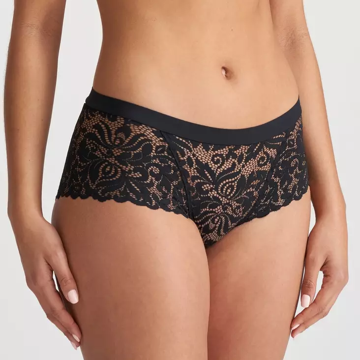 Marie Jo mustat, pitsiset hipsterit - Hipsteri-alushousut - 045322 - 1