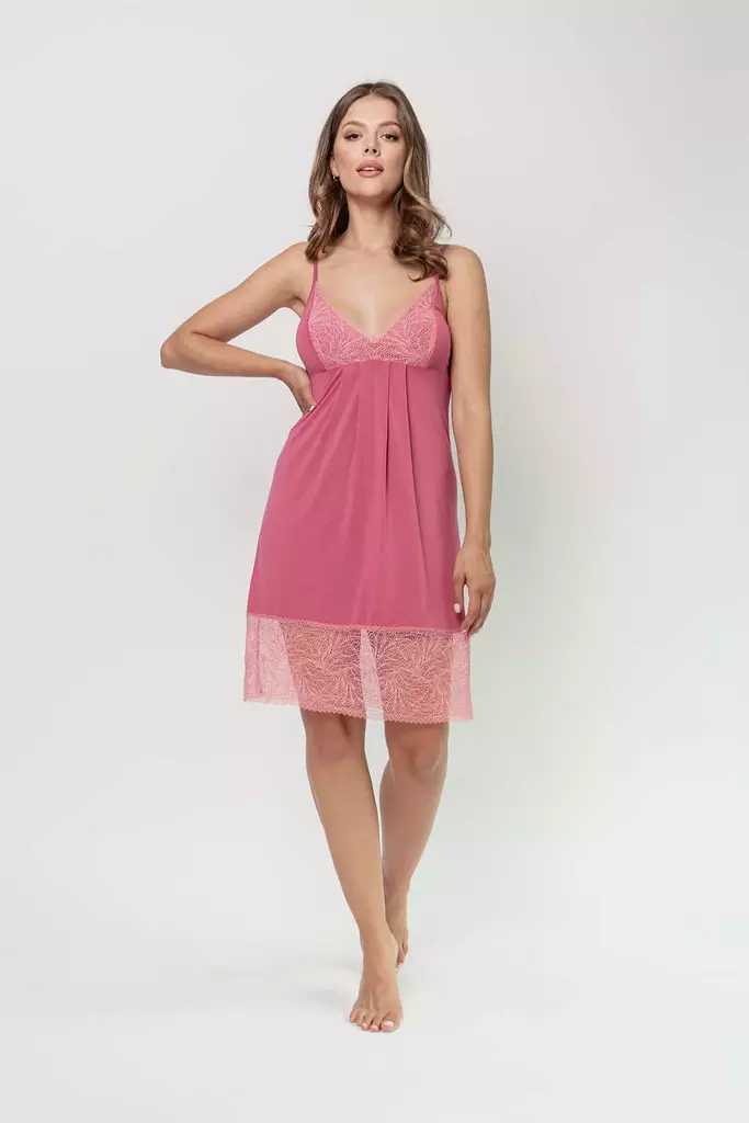 Oh!Zuza roosa levenevä yöpaita - Yöpaidat - 045802 - 1