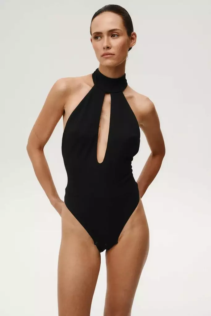 Undress Code musta, hihaton body - Bodyt - 047982 - 1