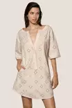 Andres Sarda Drew beige rantatunika - Ranta-asut - 045753 - 4