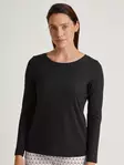 Calida musta pitkähihainen paita - Yläosat - 046713 - 4