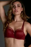 Marlies Dekkers viininpunaiset liivit - Balconette rintaliivit - 048013 - 2