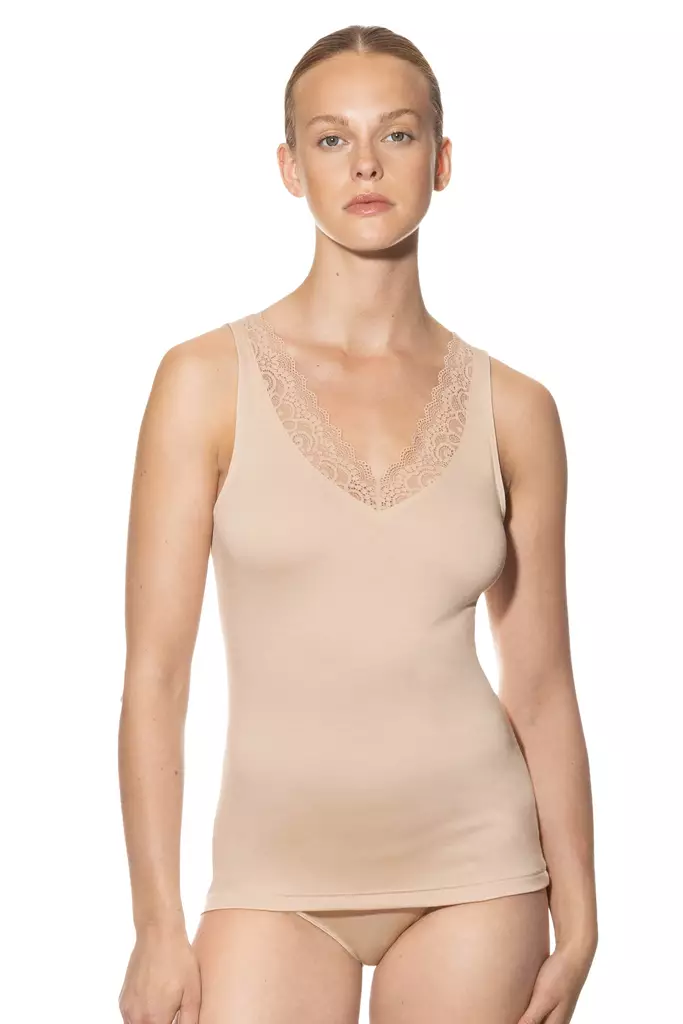 Mey nude, leveäolkaiminen alustoppi - Aluspaidat - 046503 - 1