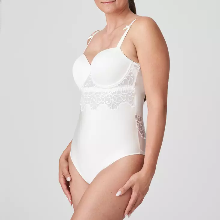 PrimaDonna luonnonvaalea body - Muotoilevat bodyt - 045793 - 1