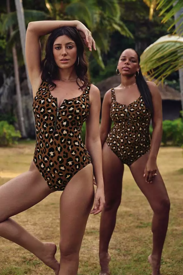 Anita uimapuku eläinkuosilla - Uimapuvut - 047283 - 1