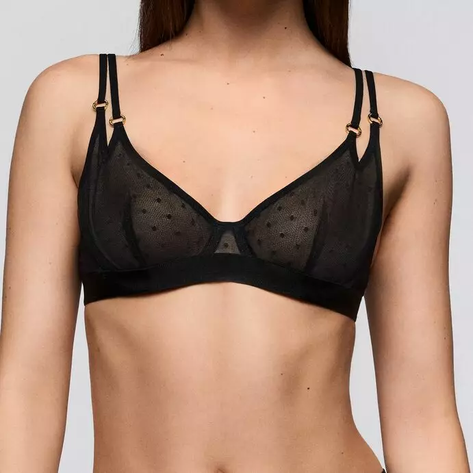 Sarda mustat, pitsiset rintaliivit - Kaarituelliset rintaliivit - 047413 - 1