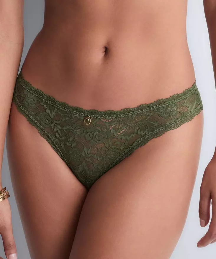 Aubade vihreät stringit - String-alushousut - 047513 - 1