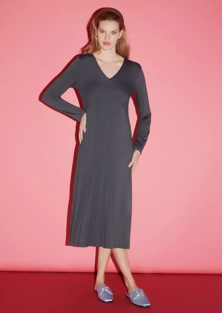 Mey harmaa, pitkä yöpaita - Yöpaidat - 047103 - 1