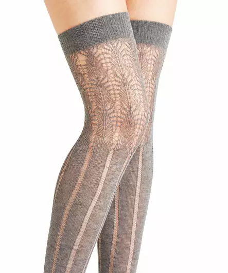 Falke kuviolliset polvenylisukat - Polvisukat - 042894 - 1