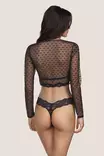 Andres Sarda musta, pitsinen bolero - Yläosat - 046464 - 4