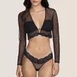 Andres Sarda musta, pitsinen bolero - Yläosat - 046464 - 6