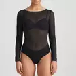 Marie Jo musta, pitkähihainen body - Bodyt - 045254 - 4