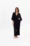 Marc & Andre musta kimono - Yläosat - 047454 - 2