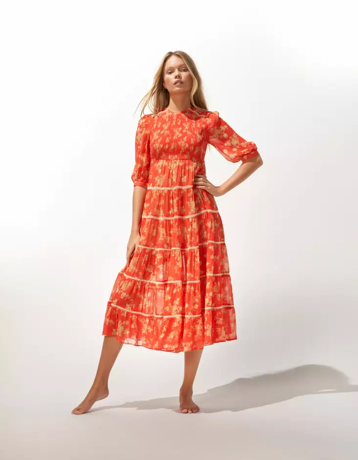 Watercult oranssi mekko - Ranta-asut - 043874 - 1