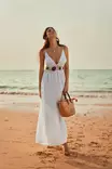Anita valkoinen kesämekko - Ranta-asut - 046635 - 4