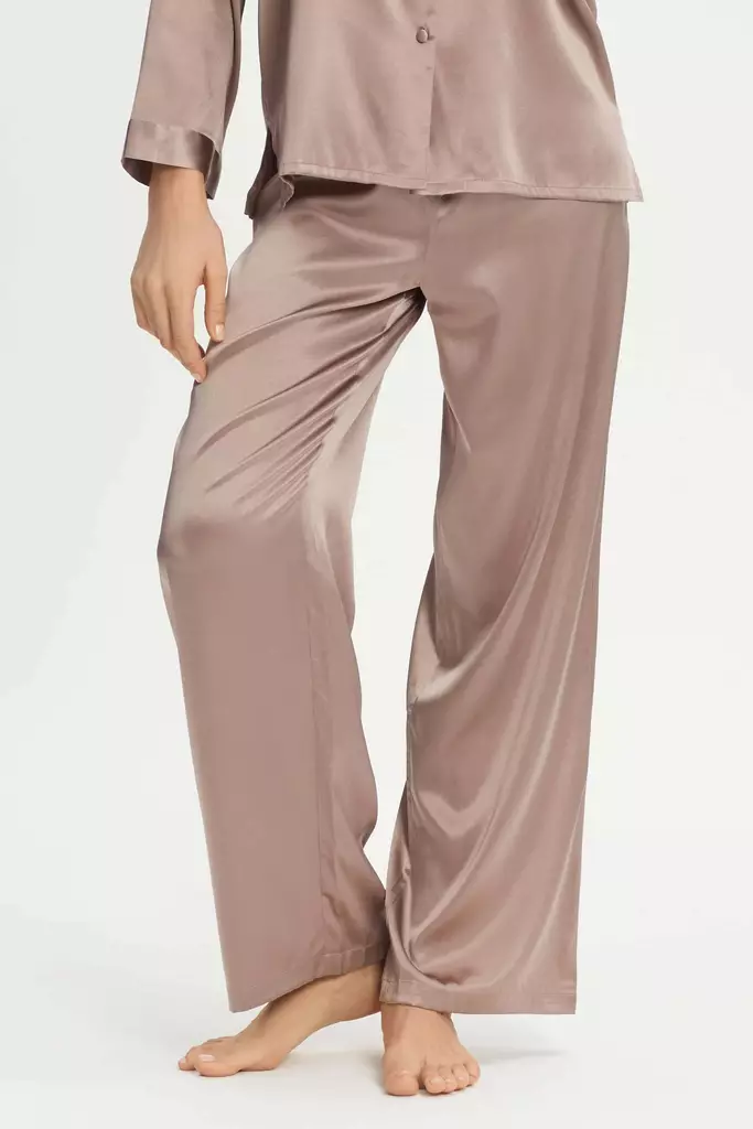 Marc & Andre silkkiset pyjamahousut - Alaosat - 046895 - 1