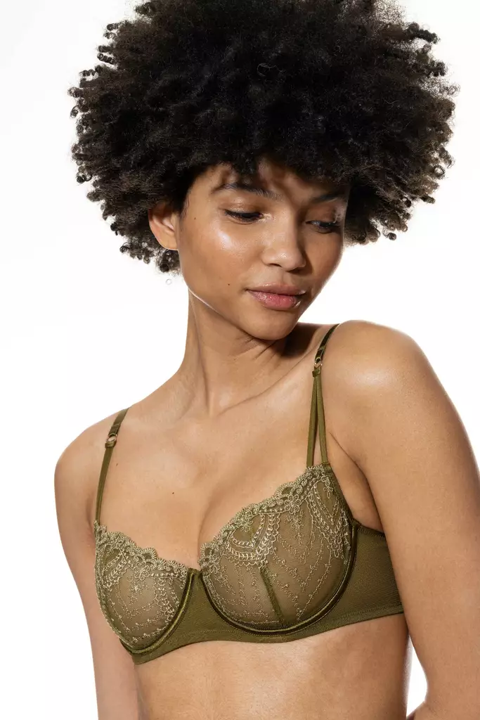 Mey vihreät pitsiliivit - Balconette rintaliivit - 047115 - 1