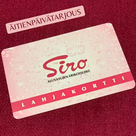 Lahjakortti myymälään 220 euroa - Lahjakortit - 043246 - 3