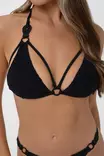 Marc & Andre musta bikinien yläosa - Bikinien yläosat - 047316 - 4