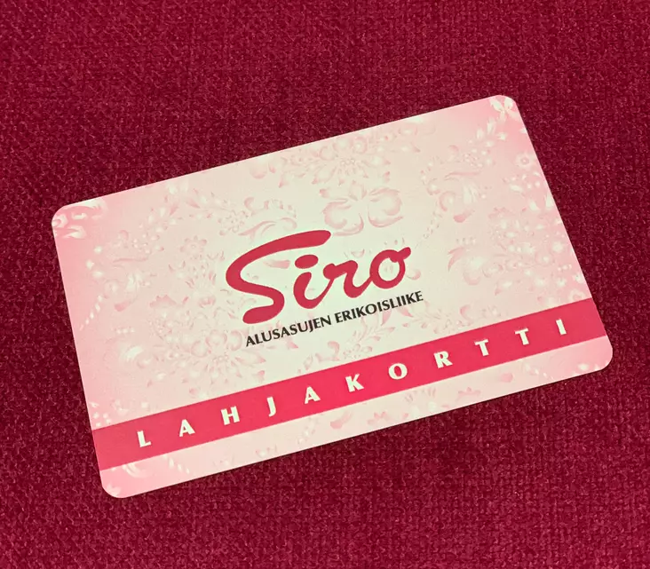 Lahjakortti myymälään 220 euroa - Lahjakortit - 043246 - 4