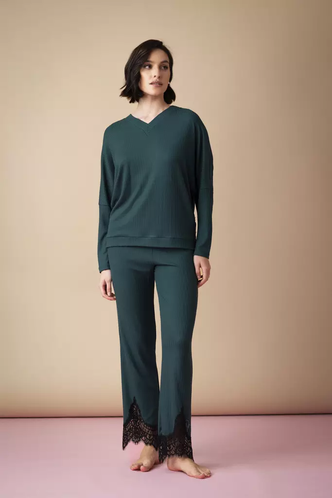 Oh!Zuza kaunis pyjama pitsillä - Pyjamat - 047576 - 1