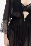 Marc & Andre musta kimono - Aamutakit - 047997 - 3