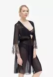 Marc & Andre musta kimono - Aamutakit - 047997 - 1