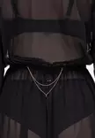Marc & Andre musta kimono - Aamutakit - 047997 - 4