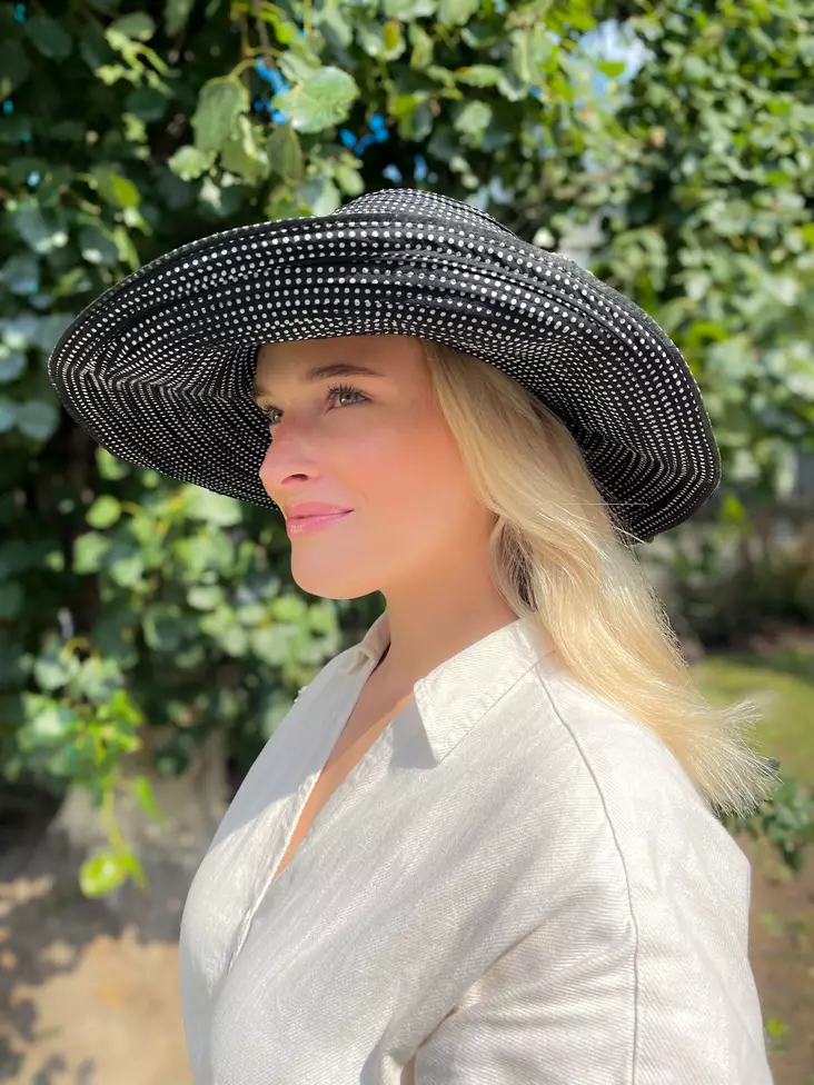 Wallaroo mustavalkoinen kesähattu - Ranta-asut - 046767 - 1