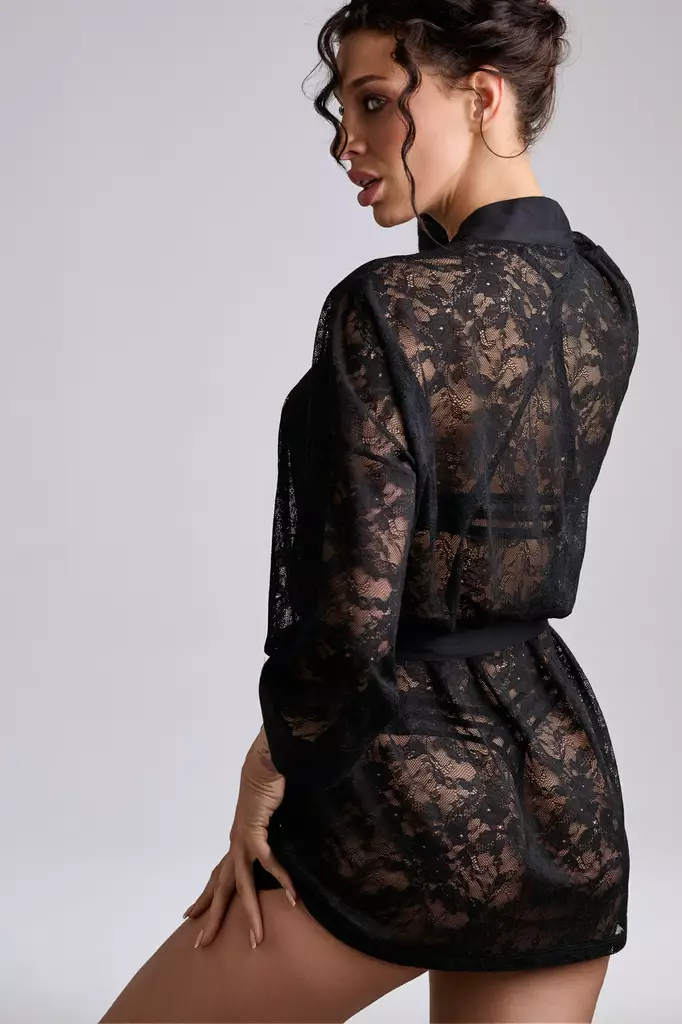 Marlies Dekkers pitsinen aamutakki - Aamutakit - 046867 - 1