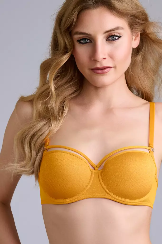 Marlies Dekkers keltaiset rintaliivit - Balconette rintaliivit - 047247 - 1