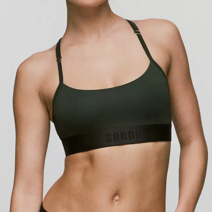 Sarda vihreä toppi - Bralette - 047467 - 1