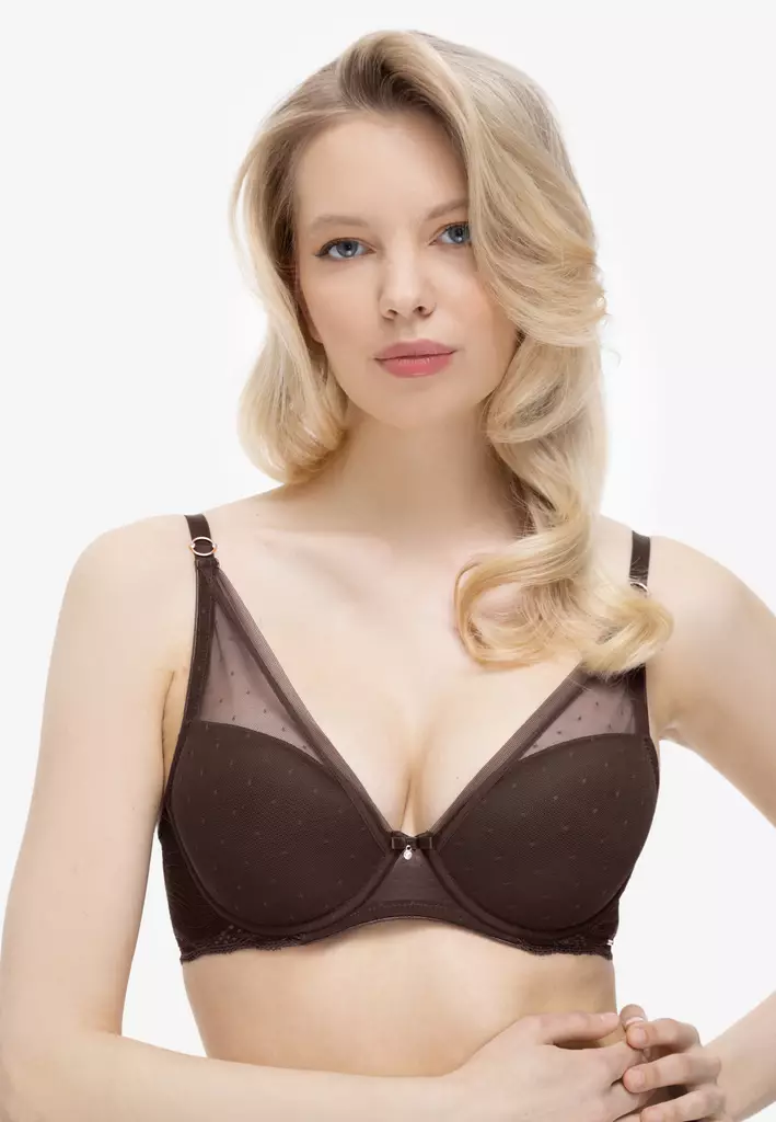 Marc & Andre ruskeat rintaliivit - Balconette rintaliivit - 047987 - 1