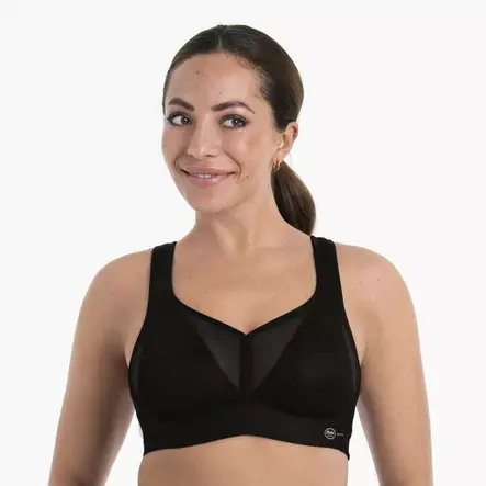 Anita mustat, topatut urheiluliivit - Urheiluliivit - 047738 - 1