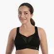 Anita mustat, topatut urheiluliivit - Urheiluliivit - 047738 - 1